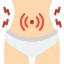Stomach flu icon 64x64