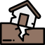Earthquake icon 64x64