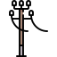Electric pole icon 64x64