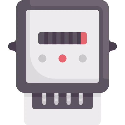 Electric meter icon
