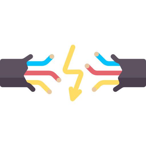 Broken wire icon