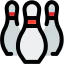 Bowling pins Ikona 64x64