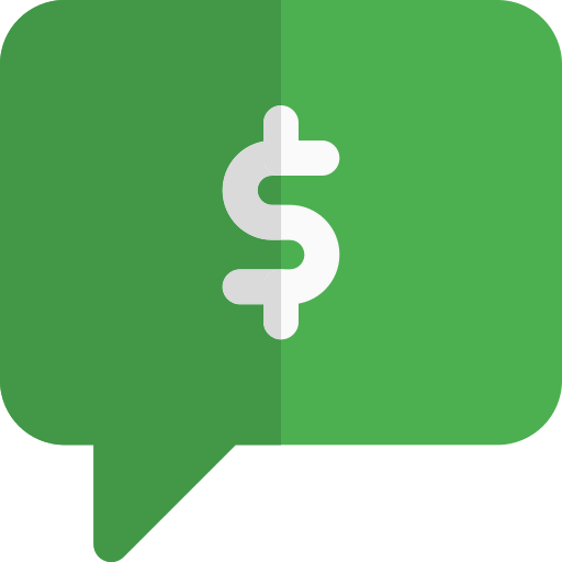 Speech bubble icon