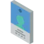 Id card icon 64x64