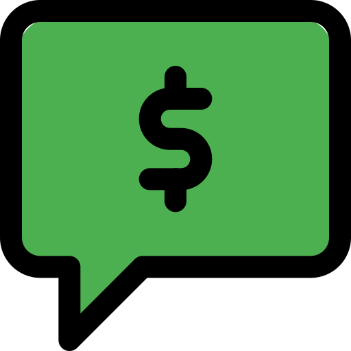 Speech bubble icon