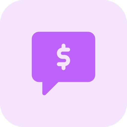 Speech bubble icon