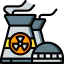 Nuclear plant icon 64x64