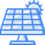 Solar energy icon 64x64