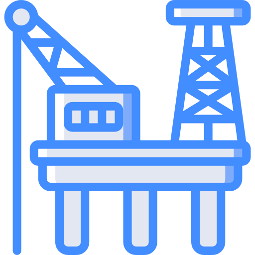 Oil platform icon
