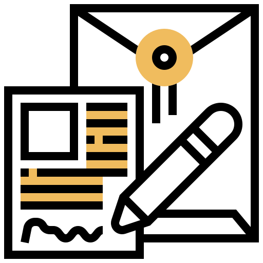Contract icon