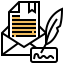 Letter icon 64x64