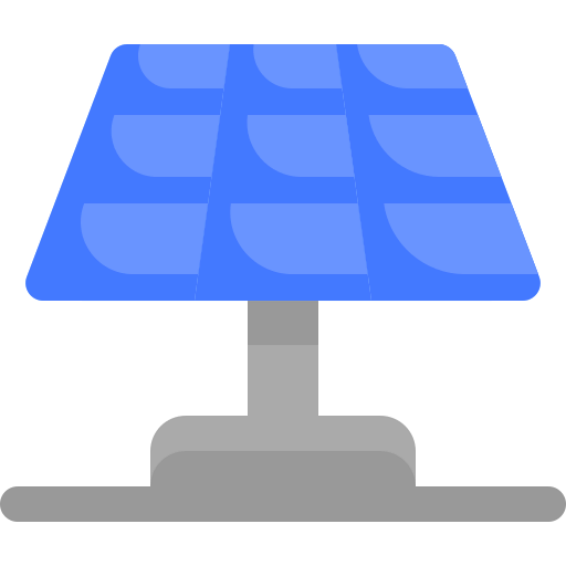 Solar panel icon