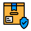 Delivery insurance icon 64x64