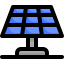 Solar panel icon 64x64