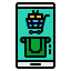 Online payment icon 64x64