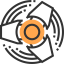Spinning wheel icon 64x64