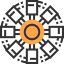 Spinning wheel icon 64x64