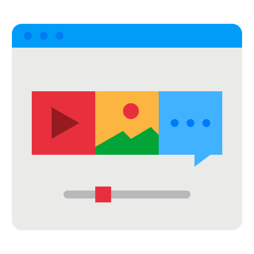 Website content icon