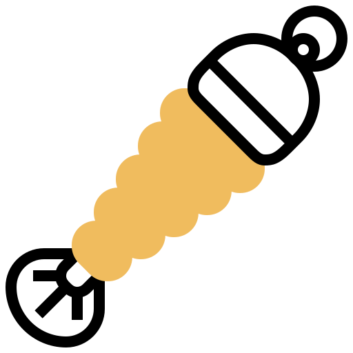 Fishing baits icon