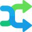 Shuffle icon 64x64