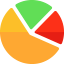 Pie chart icon 64x64