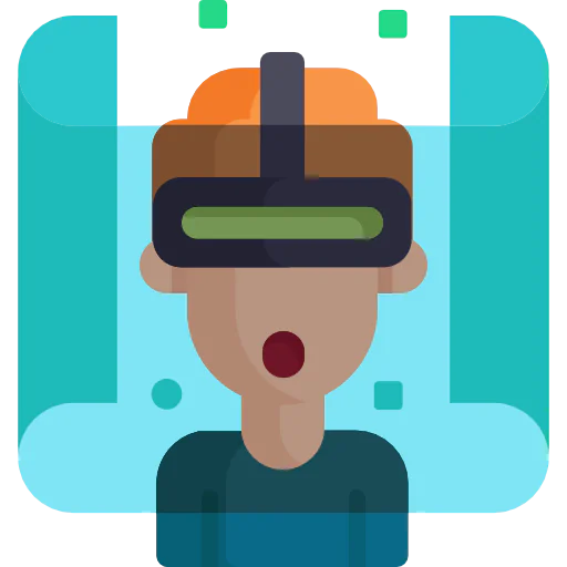 Virtual reality icon