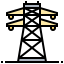 Electricity tower icon 64x64