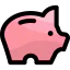 Piggy bank icon 64x64