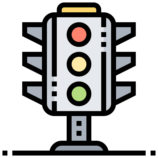 Traffic light icon