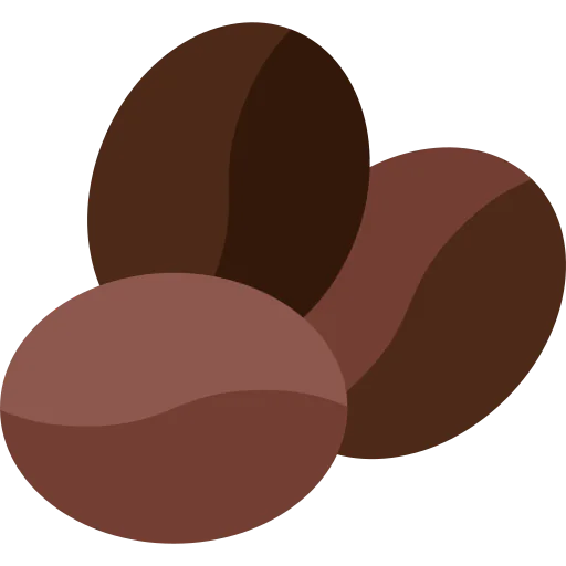 Coffee beans icon