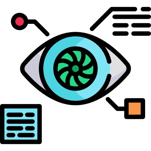 Bionic eye ícone