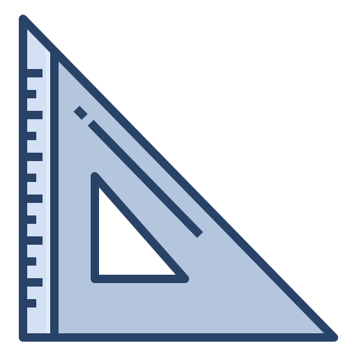 Set square Ikona