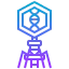 Virus ícono 64x64