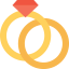 Wedding rings icon 64x64