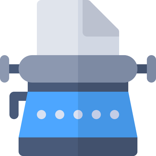 Typewriter icon