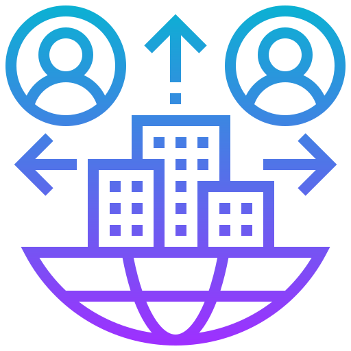 Outsourcing icon