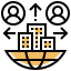 Outsourcing icon 64x64