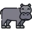 Hippopotamus icon 64x64