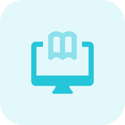 Desktop computer icon