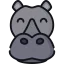 Hippopotamus icon 64x64