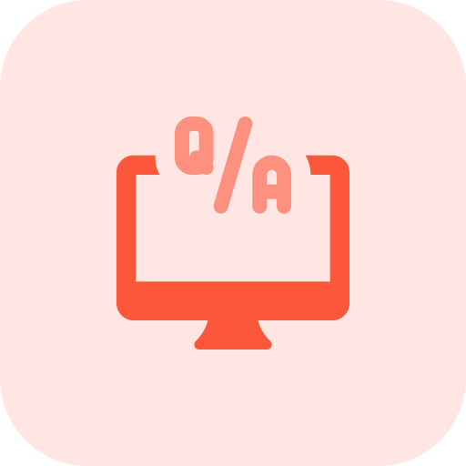 Desktop computer icon