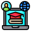 Online learning icon 64x64