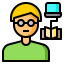 Online education icon 64x64
