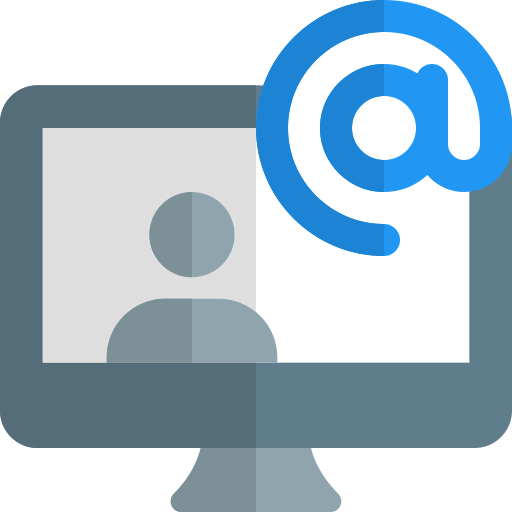 Desktop computer icon