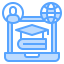 Online learning icon 64x64