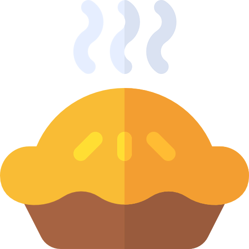 Meat pie icon