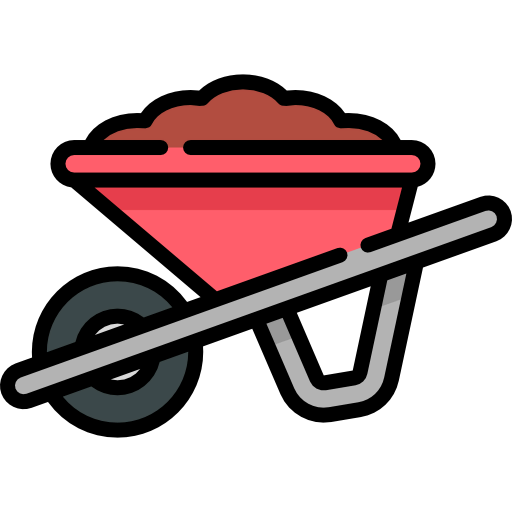 Wheelbarrow icon