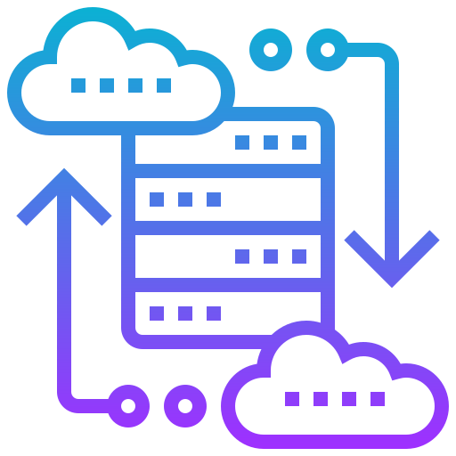 Cloud database Ikona