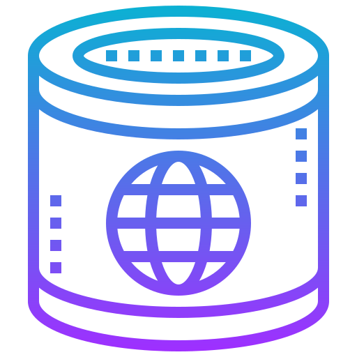 Database storage icon