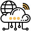 Cloud network icon 64x64